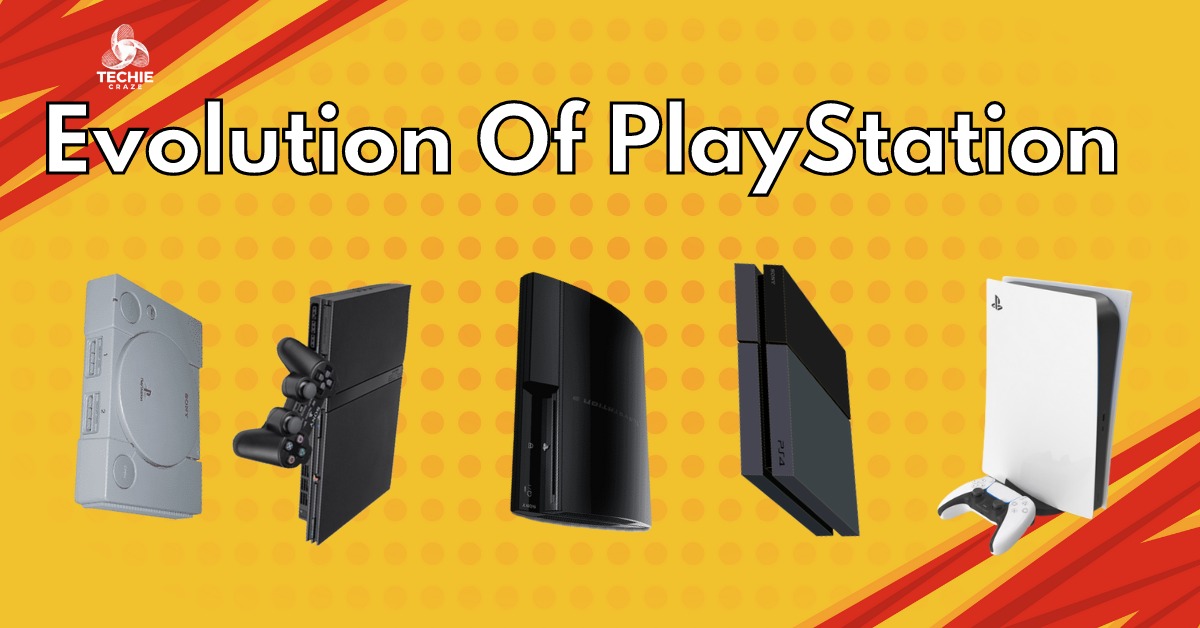 Evolutions Of PlayStations